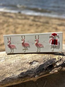 TT030 4x12 Santa flamingo