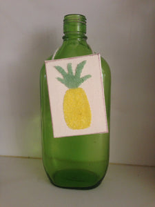 Pineapple Ornament Made of Crushed Glass