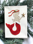 Mermaid with Red Tail Holiday Collection 1