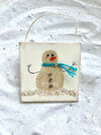 Sand Snowman Ornament item #T1490