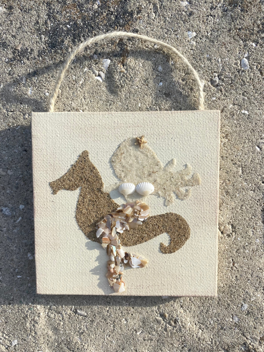 T3056 mermaid on seahorse
